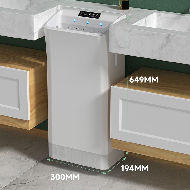 MODUN M-H9 Ultra High-Speed Jet Handtrockner 2000W Gewerblicher Badezimmer-Handtrockner